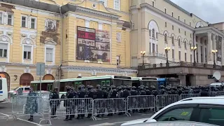 "Путин убийца!": росіяни знову протестують через Навального, стягують ОМОН