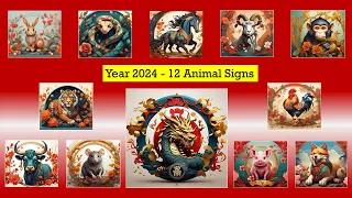 Dominate Your Year 2024 with Bazi (Opportunity Markers, Grand Duke Animal Signs, Auxiliary Stars)