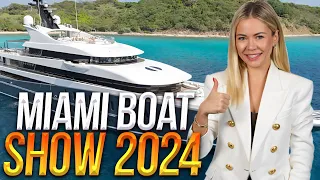 Full Miami Boat Show 2024 - Walk-Through and Boat Tours - Yachts & Superyachts!