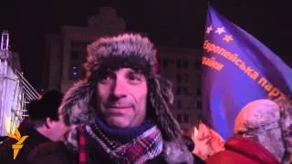 Євромайдан -- ніч з 10 на 11 грудня