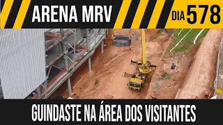 ARENA MRV | 3/8 GUINDASTE NA ÁREA DOS VISITANTES | 19/11/2021