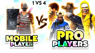 Mobile Legend 🔥 vs Pro Players - They Challenged Small Kid 😡 - Garena Free Fire