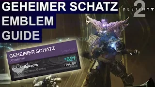 Destiny 2 Forsaken: Geheimer Schatz Emblem Guide (Deutsch/German)