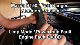 BT50 / Ranger Limp Mode Intercooler Hose Problem | Fault P00BD