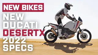 New Ducati DesertX 2022: Specs, Details & Features