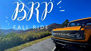 Blue Ridge Parkway in North Carolina 2021 Bronco Ride Along