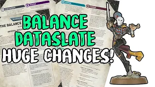 HARLEQUIN NERFS? CUSTODES BUFFS! The New Balance Dataslate Arrives! │ Warhammer 40k 9th Edition