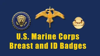 Marine Corps Wings, Aircrew, Parachute, EOD, Diver, Special Operations and Identification Badges!