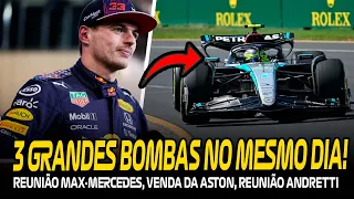 MAX SE REUNIRÁ COM MERCEDES EM MIAMI?! 3 GRANDES RUMORES AGITAM A F1 EM SEMANA SEM CORRIDA