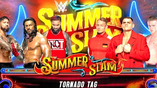 WWE 2K23 Roman Reigns & Jey Uso & Jimmy Uso vs Gunther & Ludwig Kaiser & Ilja Dragunov