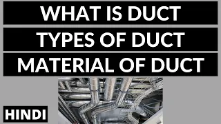 What is Duct II Duct Kya hota hai II How to design duct? II (Hindi)