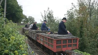 Gravity Slate Train - Bygones Weekend 2021 - Ffestiniog Preserved Narrow Gauge Welsh Railway