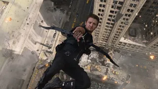 Hawkeye Jump Scene - Battle of New York - The Avengers (2012) Movie Clip Hd 1m views