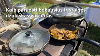 Bobausių ir sraigių patiekalai - saugūs dzūkiški receptai