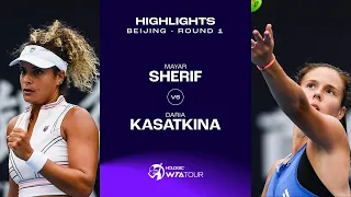 Mayar Sherif vs. Daria Kasatkina | 2023 Beijing Round 1 | WTA Match Highlights