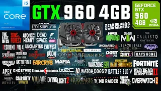 GTX 960 4GB Test in 50 Games in 2023