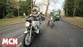 Honda CB1100 Old Vs New | Road Test | Motorcyclenews.com