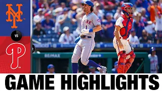 Mets vs. Phillies Game 1 Highlights (8/20/22) | MLB Highlights