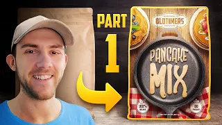 Pancake Packaging Design | FULL DESIGN PROCESS (Pt. 1)
