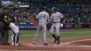 A-Rod hits two-run shot to tie it in the 6th