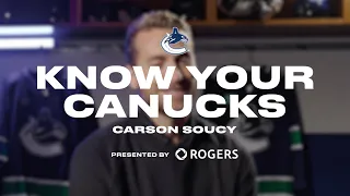 Carson Soucy - Know Your Canucks