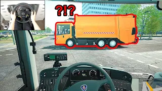 THE WORST BUS DRIVER IN THE WORLD #3 - THE BUS (Steering Wheel + Shifter) Gameplay