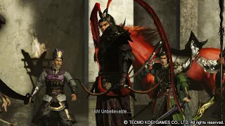 Lu Bu Shoots His Halberd - Dynasty Warriors 8 Xtreme Legends Cutscene