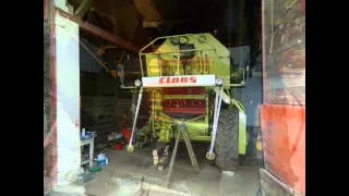 Claas Mercator 50, remont 2012, pierwszy wyjazd