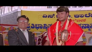 Darshan Slaps Amrutha For Hugging in College | Emotional Scene | Daasa Kannada Movie