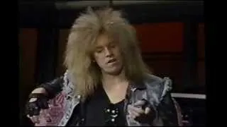 Lizzy Borden 1988 Headbangers Ball interview, plus "Born to Be Wild"