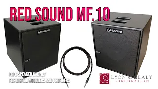 Red Sound MF10 - A perfect FRFR Speaker for Digital Modelers and Profilers