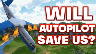 AUTOPILOT VS ENGINE FAILURE | ABOVE 20.000 FEET | Turboprop Flight Simulator