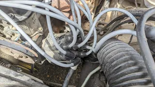 1985 Nissan 720 - Update 3 - Spark Plug Wires - Soggy Headlights