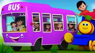 The Wheels On The Bus | Bob The Train Songs For Children by Kids Tv