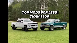 TRUCK MODS for under $100!!!