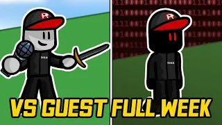 VS ROBLOX Guest FULL WEEK [Mod Showcase] - Friday Night Funkin'