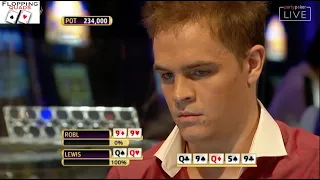 TOP 5 POKER QUADS! - A Four of a Kind Compilation Video