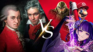 VIDEO GAMES VS CLASSICAL MUSIC - are they the same? Can they co-exist?!