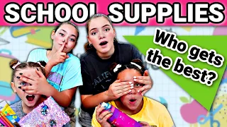 Who Gets The BEST School Supplies? | Back To School | Switch Up Challenge!