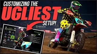 I Customized the UGLIEST Bike & Rider Setup in Supercross The Game 2