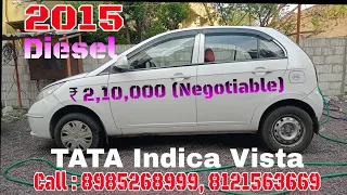 TATA Indica Vista For Sale In Hyderabad | Best Second Hand Cars In Hyderabad | Used Cars Hyderabad