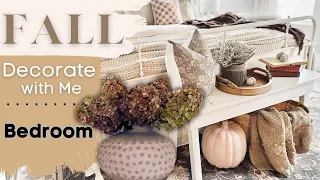 Fall Bedroom Decorate with Me 2023 | Autumn Decorating Ideas