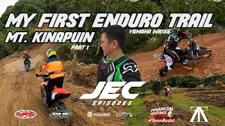 MY FIRST ENDURO TRAIL AT MT. KINAPUIN - YAMAHA WR155R -JEC EPISODE -YRS MOTORSPORTS- KRB MX SPEEDWAY