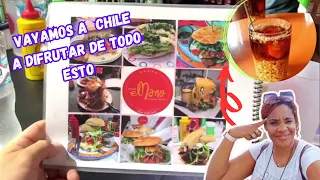 QUE PUEDO COMER EN LAS CALLES DE CHILE ?  CUBANA REACCIONA A COMIDA CALLEJERA CHILENA