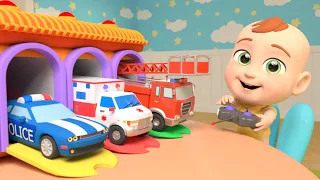 Hickory Dickory Dock, The Firetruck Went Up The Clock | Baby Nursery Rhyms and Kids Songs