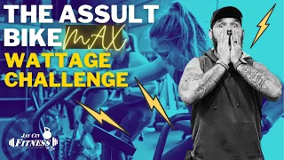 The Assault Bike Max Wattage Challenge ( Exercise Workout Fitness Tips & Tutorial )
