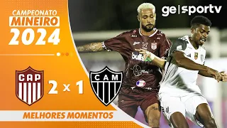 PATROCINENSE 2 X 1 ATLÉTICO-MG | MELHORES MOMENTOS | CAMPEONATO MINEIRO 2024 | ge.globo