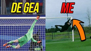 RECREATING INSANE GOALKEEPER SAVES!!