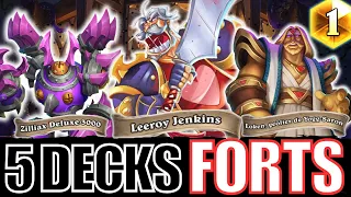 Les 5 MEILLEURS DECKS qui DOMINENT la NOUVELLE MÉTA!