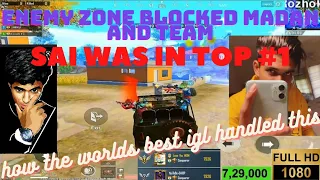 madan and sai in asia #1lobby they were zone blocked how the worlds best igl handled this